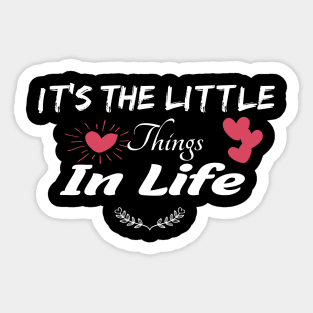 It's the little Things In Life, Mom and daughter Sticker